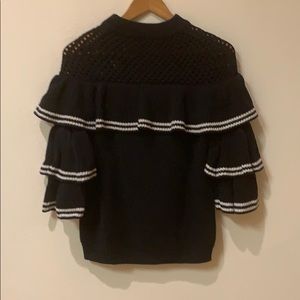 Self portrait knit sweater 4 small